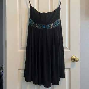 Strapless White House Black Market dress